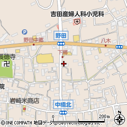 埼玉県入間市野田651周辺の地図
