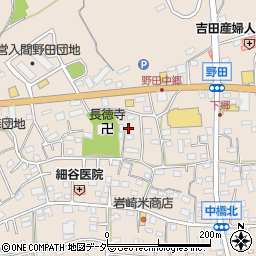埼玉県入間市野田616周辺の地図
