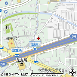 埼玉県川口市芝4572周辺の地図