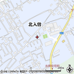 埼玉県狭山市北入曽565周辺の地図