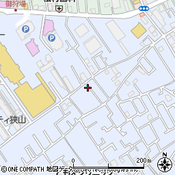 埼玉県狭山市北入曽712-9周辺の地図