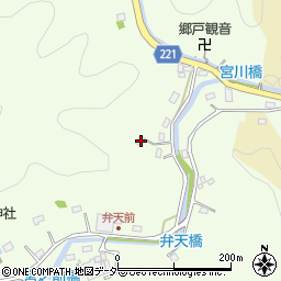 埼玉県飯能市上直竹下分42周辺の地図