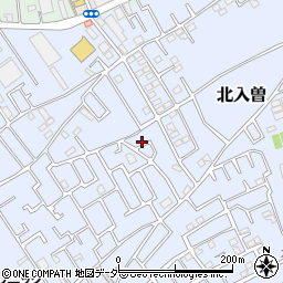 埼玉県狭山市北入曽540周辺の地図