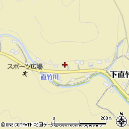 埼玉県飯能市下直竹532-2周辺の地図