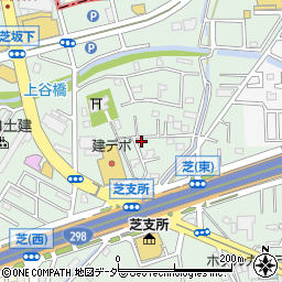 埼玉県川口市芝6842-5周辺の地図
