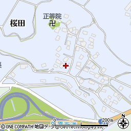 千葉県成田市桜田668-1周辺の地図