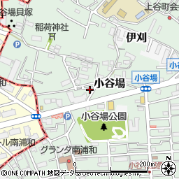 埼玉県川口市小谷場507周辺の地図