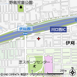 埼玉県川口市伊刈1006周辺の地図