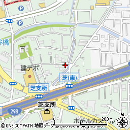 埼玉県川口市芝6854周辺の地図