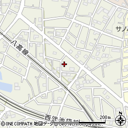 埼玉県飯能市笠縫378-9周辺の地図