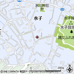 埼玉県富士見市水子1340周辺の地図