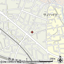 埼玉県飯能市笠縫344-3周辺の地図