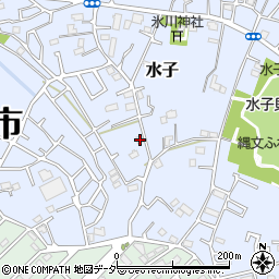 埼玉県富士見市水子1332周辺の地図