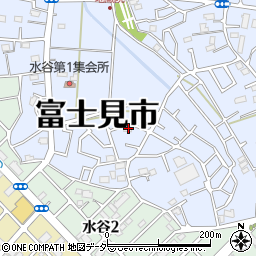 埼玉県富士見市水子909周辺の地図