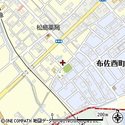 千葉県我孫子市布佐3378-3周辺の地図