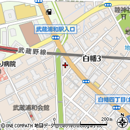 ナトコ株式会社　東部支店周辺の地図