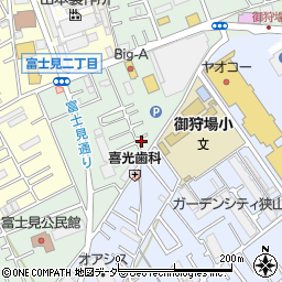 埼玉県狭山市入間川3142-47周辺の地図