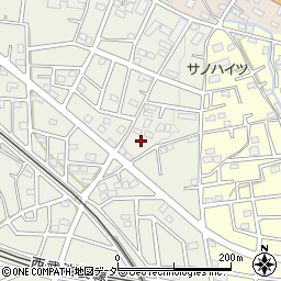埼玉県飯能市笠縫344周辺の地図