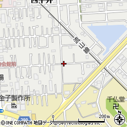 宇佐見西平井駐車場周辺の地図