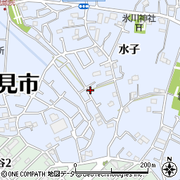 埼玉県富士見市水子1319周辺の地図