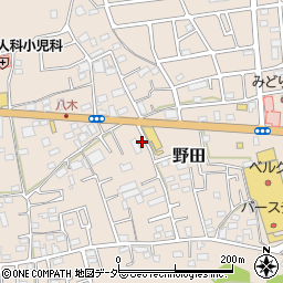 埼玉県入間市野田871周辺の地図