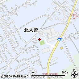 埼玉県狭山市北入曽592周辺の地図