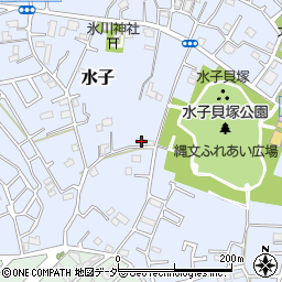 埼玉県富士見市水子1350周辺の地図