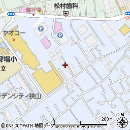 埼玉県狭山市北入曽734周辺の地図