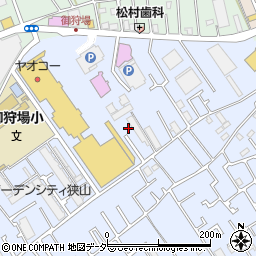 埼玉県狭山市北入曽736周辺の地図