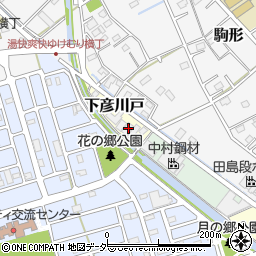 埼玉県三郷市下彦川戸737周辺の地図