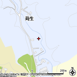 埼玉県飯能市苅生49周辺の地図