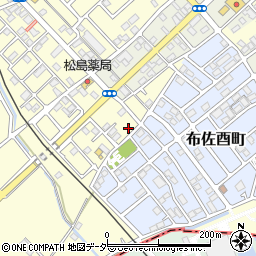 千葉県我孫子市布佐3380周辺の地図