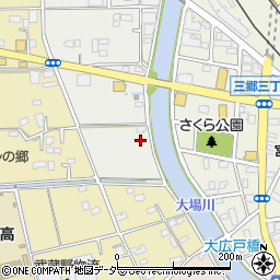 埼玉県三郷市仁蔵301-1周辺の地図