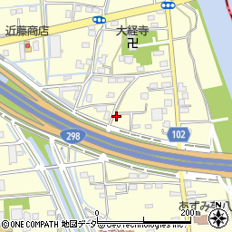 埼玉県八潮市八條3789周辺の地図