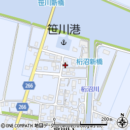 千葉県香取郡東庄町笹川い5214-20周辺の地図