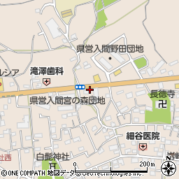 埼玉県入間市野田1455周辺の地図