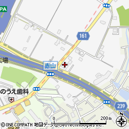 埼玉県川口市赤山320-7周辺の地図