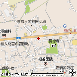 埼玉県入間市野田1446周辺の地図