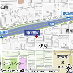 埼玉県川口市伊刈1112周辺の地図