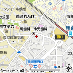 埼玉りそな銀行鶴瀬支店周辺の地図