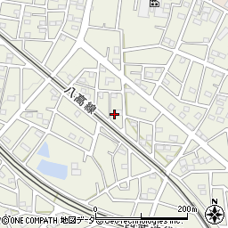 埼玉県飯能市笠縫131周辺の地図