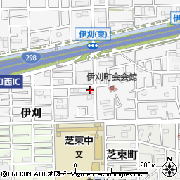 埼玉県川口市伊刈263-6周辺の地図