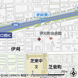 埼玉県川口市伊刈263-8周辺の地図