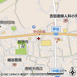 埼玉県入間市野田1386周辺の地図
