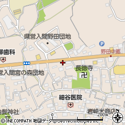 埼玉県入間市野田1426周辺の地図