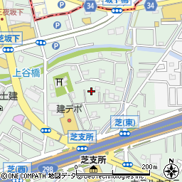 埼玉県川口市芝6846周辺の地図