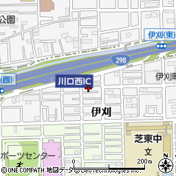 埼玉県川口市伊刈1122-27周辺の地図