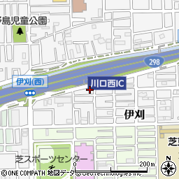 埼玉県川口市伊刈1054周辺の地図