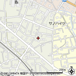 埼玉県飯能市笠縫345-5周辺の地図