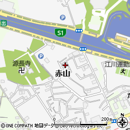 埼玉県川口市赤山1071周辺の地図